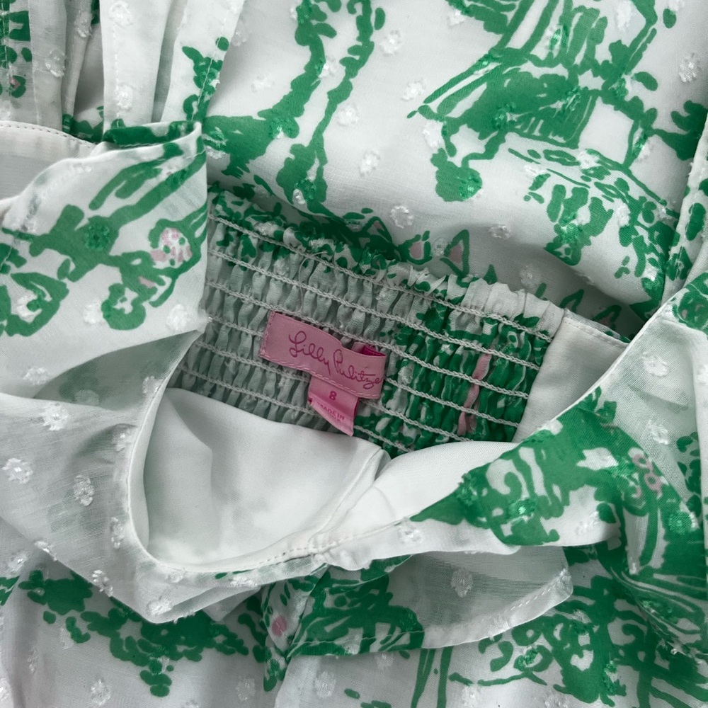 Lilly Pulitzer Peggy Dress - Size 8, Spring Fever Print